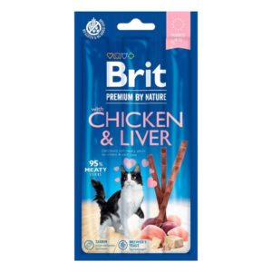 Brit chicken & liver meaty sticks