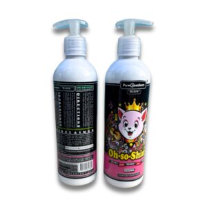 oh-so shiny paw comfort black shampoo 500ml