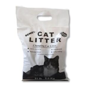 Remu white cat litter